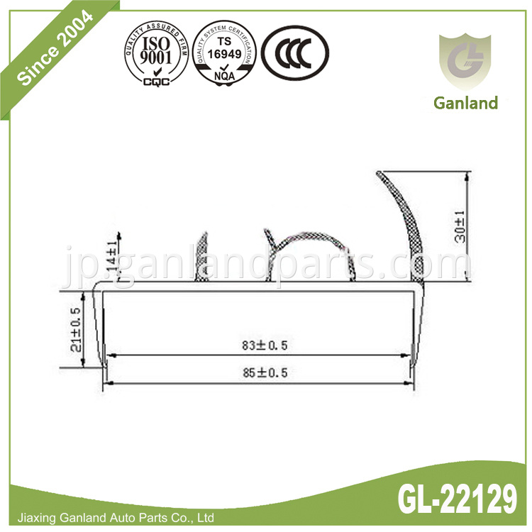 Seal Rubber Strip GL-22129